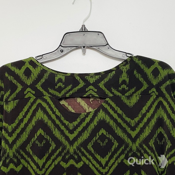 S - NWT Attitudes By Renee Concepts Print Top - Picture 8 of 8